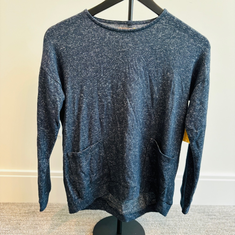 Rumi + Ryder Brushed Pocket Top